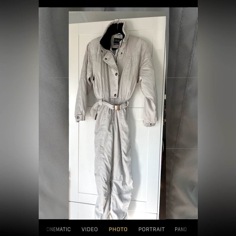 Columbia Women's Light Gray Ski One-Piece Jumpsuit